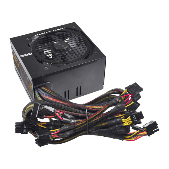EVGA 500B Manual Del Usuario