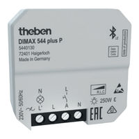 Theben DIMAX 544 plus P Manual De Instrucciones