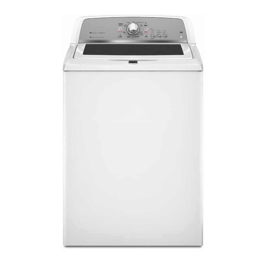 Maytag 4GMVWX500 Manuales