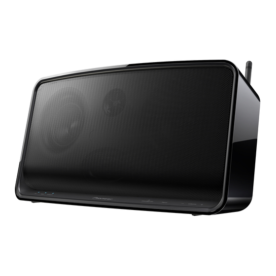 Pioneer XW-SMA1 Manual De Instrucciones