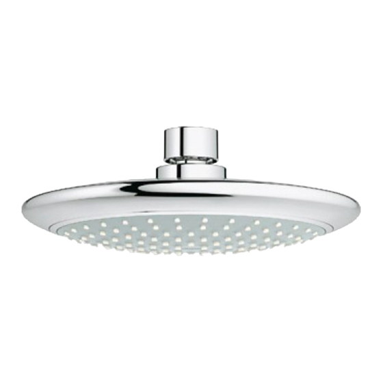 Grohe RAINSHOWER 27 370 Manual De Instrucciones