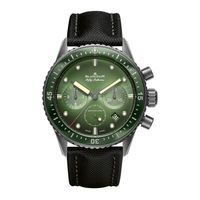 Blancpain Fifty Fathoms BATHYSCAPHE Manual De Instrucciones