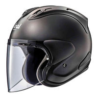 Arai Helmet SZ-R VAS Instrucciones De Uso