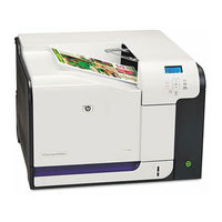 HP LaserJet CP3525 Serie Guia Del Usuario