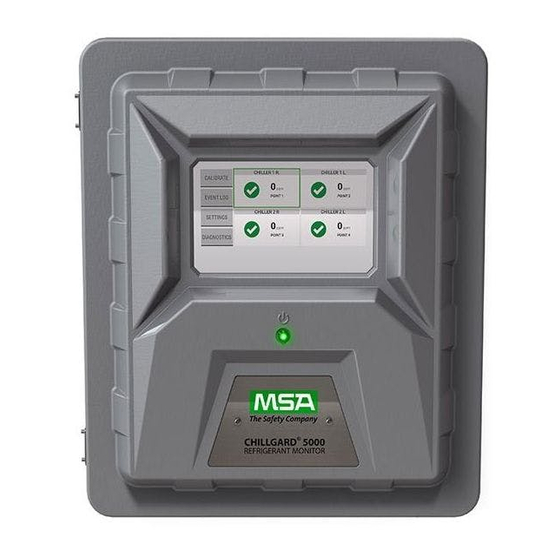 MSA Chillgard 5000 Manual De Uso
