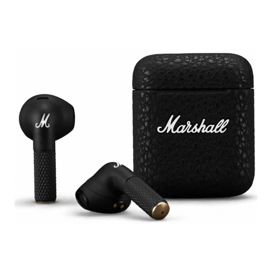 Marshall MINOR III Manuales