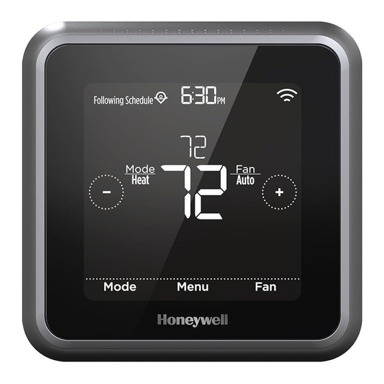 Honeywell Home RCHT8610WF2014 Guía De Instalación Rápida