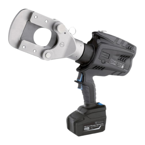 Cembre B-TC550 Manual De Uso
