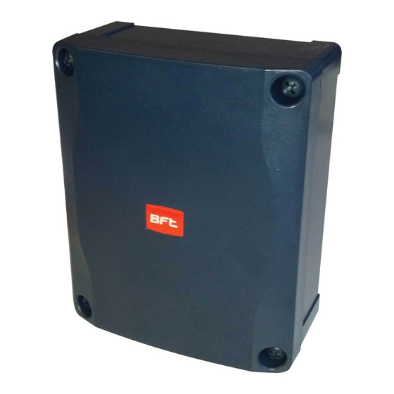 BFT PERSEO CBE 230.P SD Instrucciones De Uso Y De Instalacion