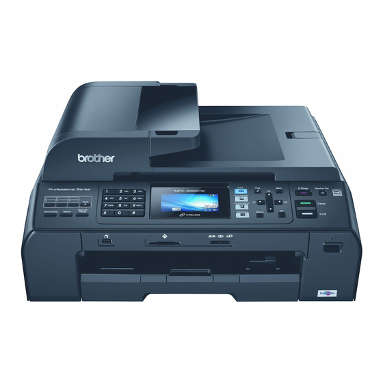 Brother MFC-5890CN Guia Del Usuario