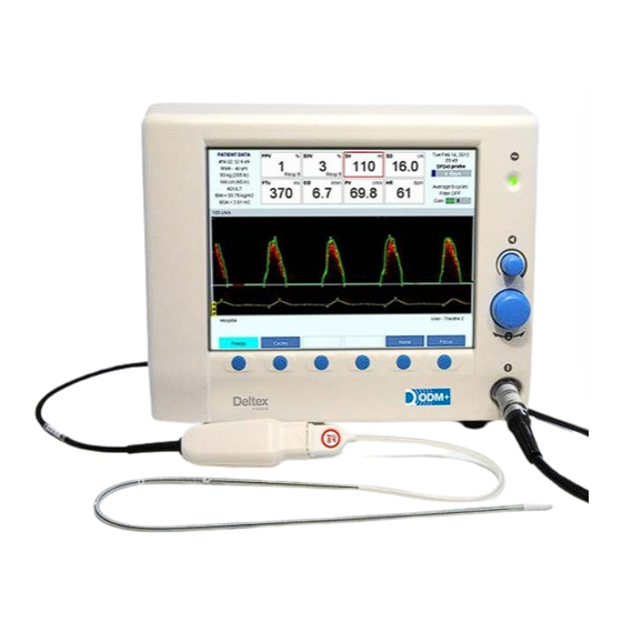 Deltex Medical CardioQ-ODM+ Manual De Funcionamiento