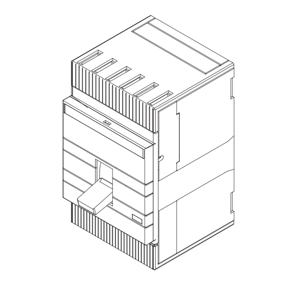 ABB SACE Isomax S Guia De Inicio Rapido