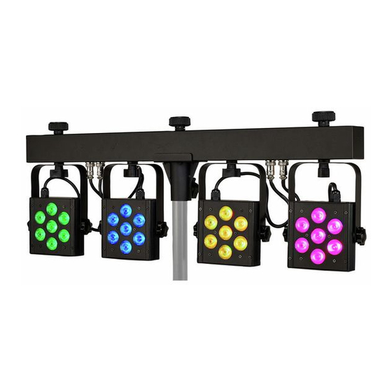 thomann STAIRVILLE CLB5 Compact LED Bar RGBW Manual De Instrucciones