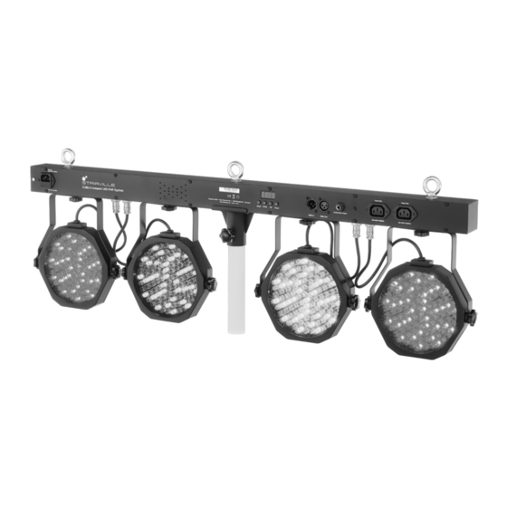 thomann Stairville CLB2.4 Compact LED Par System Manuales