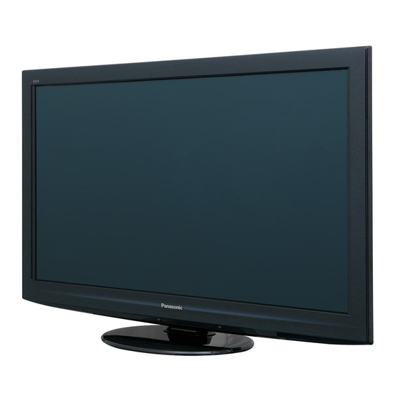 Panasonic VIERA TX-P42G20E Manuales