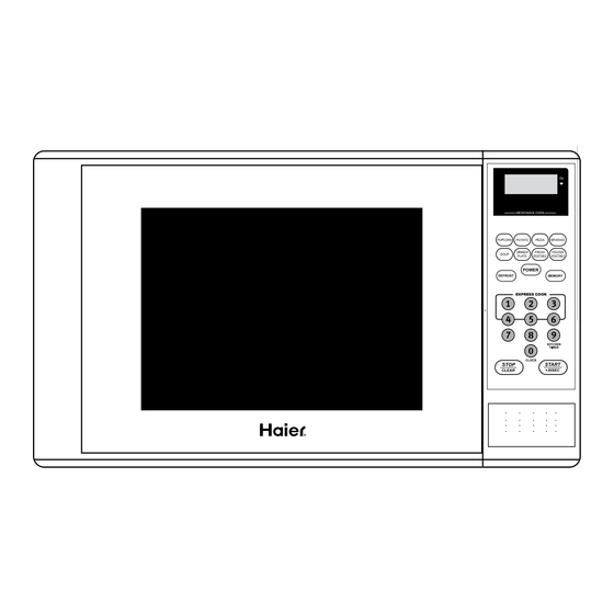 Haier MWM0701TW Manual Del Usuario