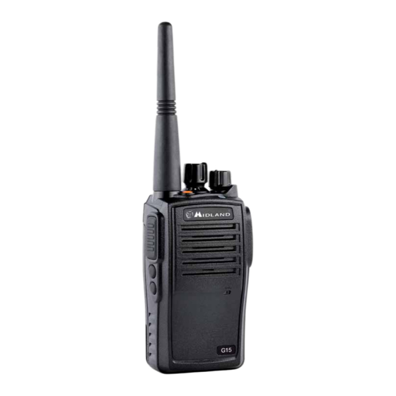 Midland G15 Manual De Instrucciones