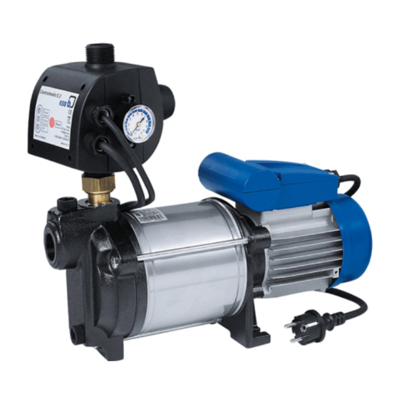 KSB Multi Eco Serie Manual De Instrucciones De Servicio/Montaje