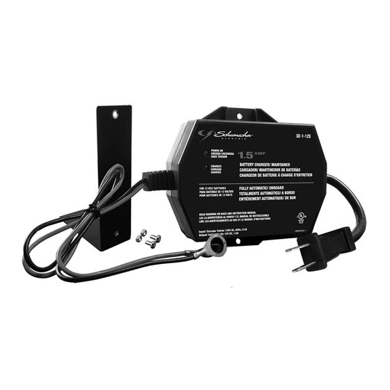 Schumacher Electric SE-1-12S Manual Del Usuario