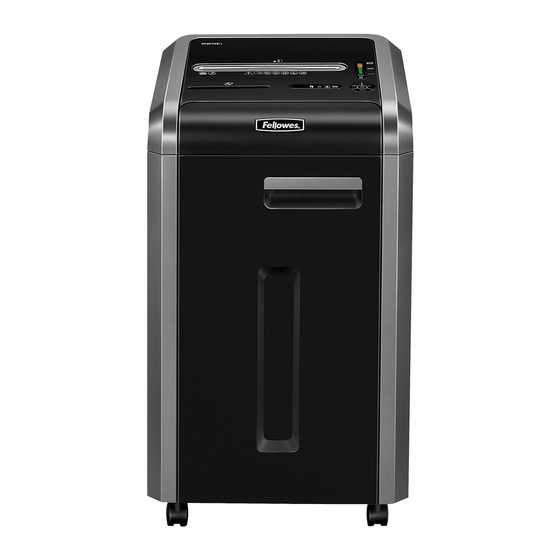 Fellowes 225Ci Manual De Instrucciones