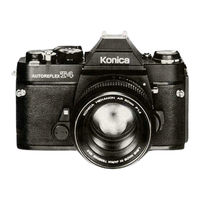 Konica AUTOREFLEX T4 Manual De Instrucciones