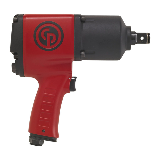 Chicago Pneumatic CP7630 Serie Manual Del Operador