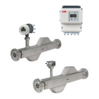 ABB CoriolisMaster FCM2000 Instrucciones Para La Puesta En Funcionamiento