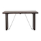 Muebles de Interior West Elm raw edge console table Instrucciones De Ensamblaje