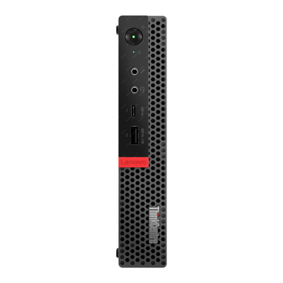 Lenovo ThinkCentre M920x Guía Del Usuario Y Manual De Mantenimiento
