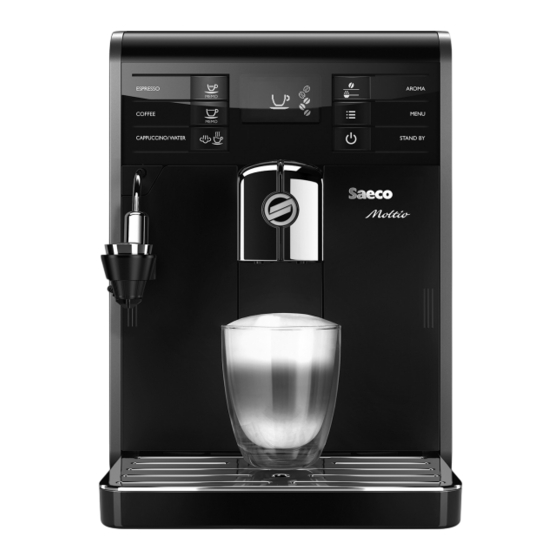 Philips Saeco Moltio Serie Instrucciones De Uso