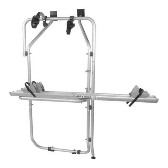 Fiamma CARRY-BIKE VOLKSWAGEN T5 D Instruciones De Montaje Y Uso