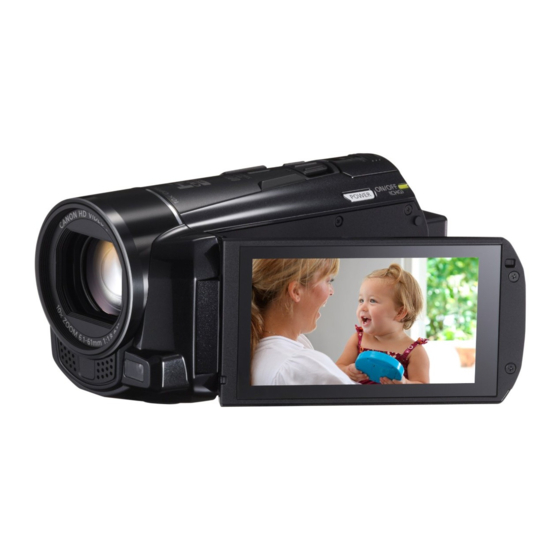 Canon LEGRIA HF M56 Manual De Instrucciones
