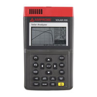 Amprobe SOLAR-500 Manual De Uso