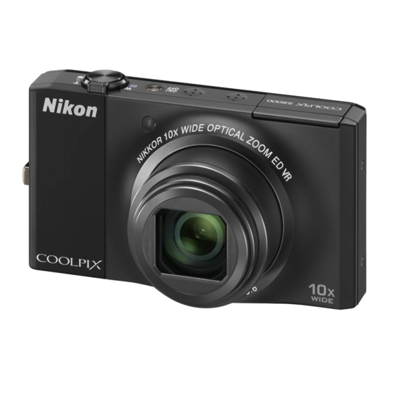 Nikon Coolpix S8000 Manual Del Usuario
