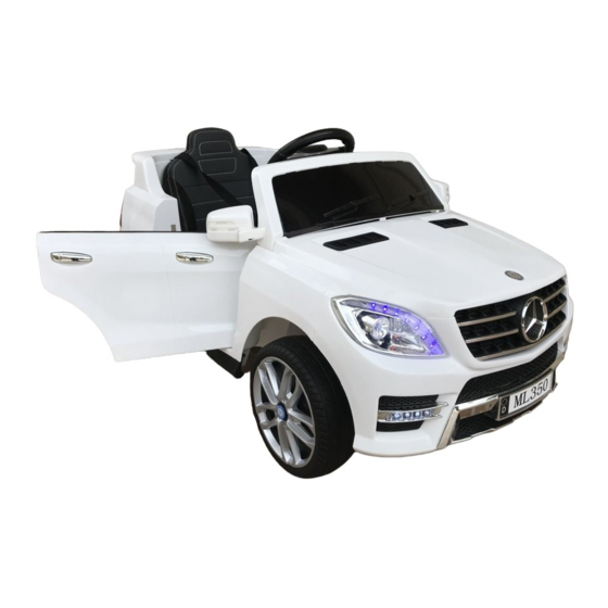 Pekecars MERCEDES-BENZ ML350 Manuales