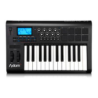 M-Audio Axiom 25 Guia Del Usuario