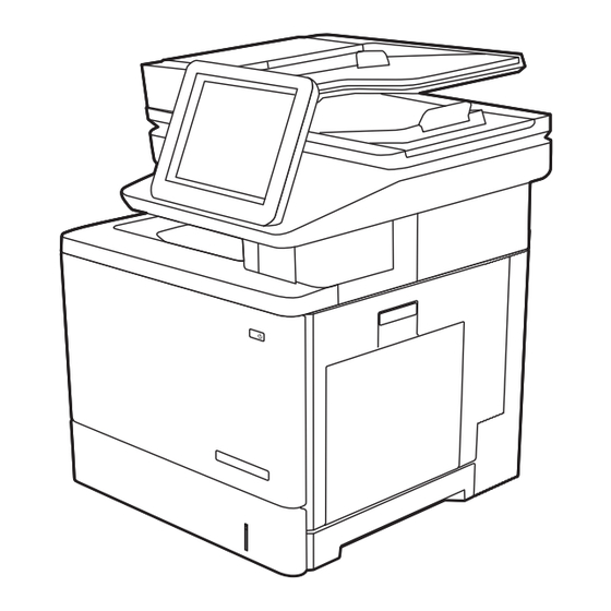 HP Color LaserJet Enterprise MFP M578 Serie Guia De Instalacion