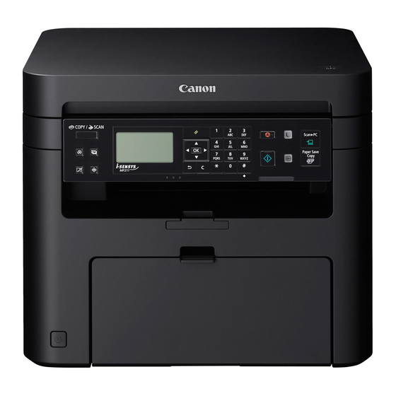 Canon MF212w Introducción