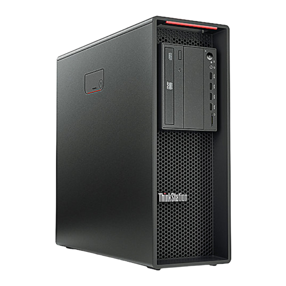 Lenovo ThinkStation P520 Guia Del Usuario