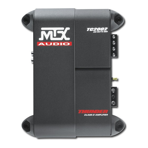 MTX Audio THUNDER TC4002 Manuales