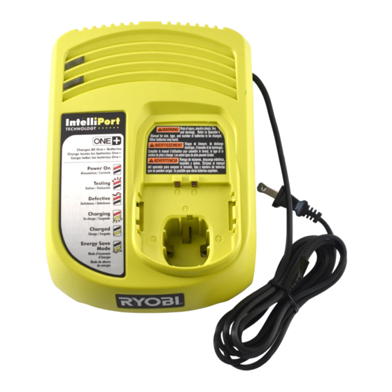Ryobi P114 Manual Del Operador