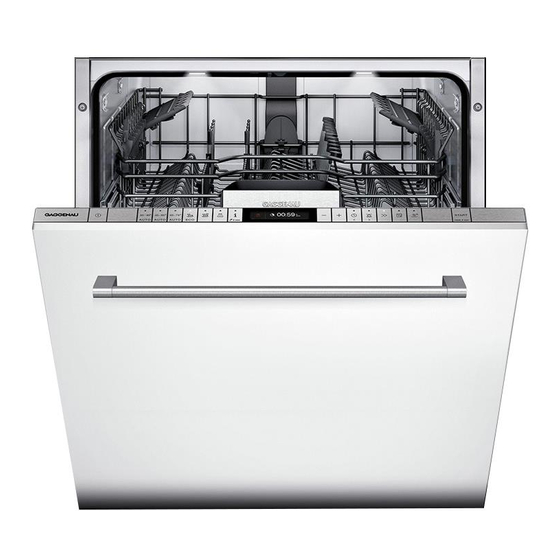 Gaggenau DF260 Instrucciones De Uso