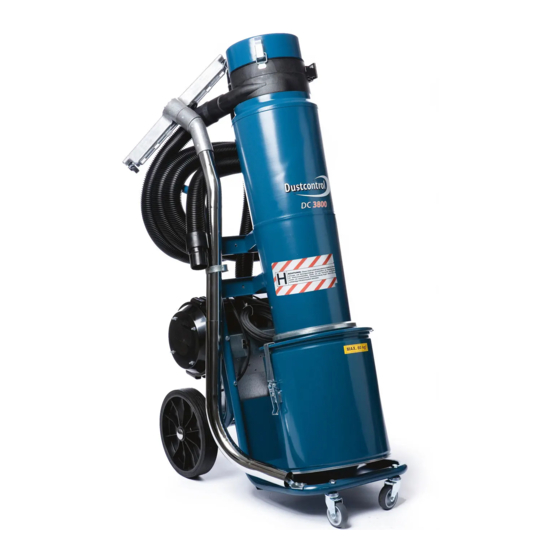 Dustcontrol DC 3800 H Turbo EX Instrucciones De Uso