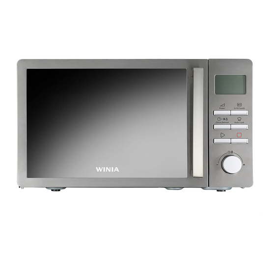 WINIA WKOG-W25SM Manuales