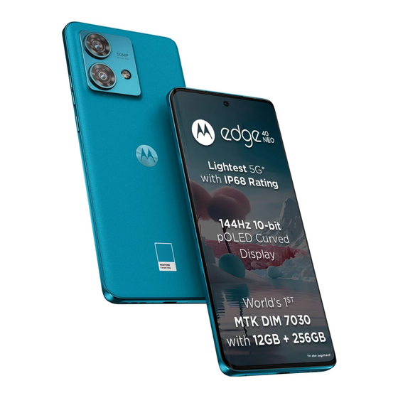 Motorola edge 40 neo Manual Del Usuario