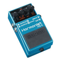 Boss PS-6 Harmonist Manual Del Usuario