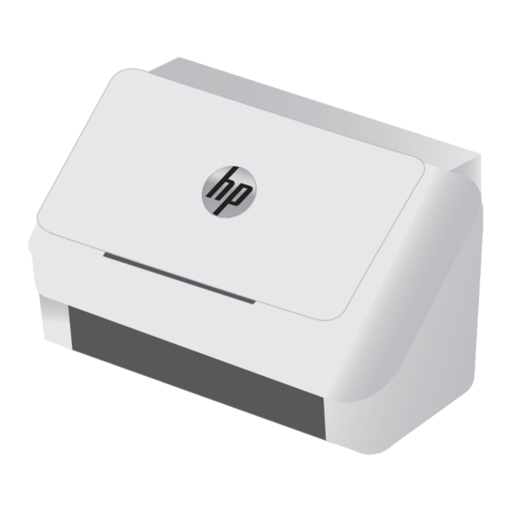 HP ScanJet Enterprise Flow 5000 s4 Guia Del Usuario