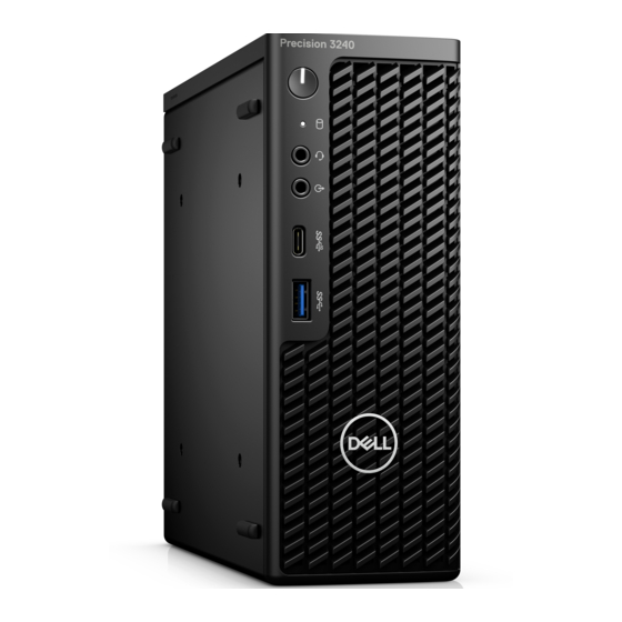 Dell Precision 3240 Compact Manual De Servicio