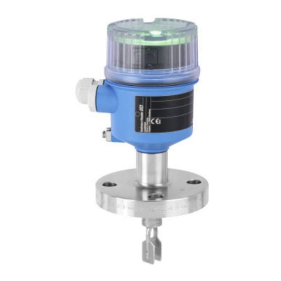 Endress+Hauser Liquiphant FTL51B Manual De Instrucciones