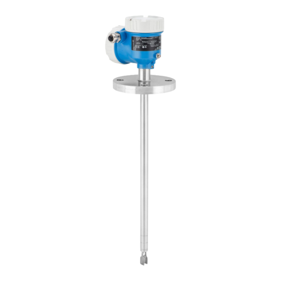 Endress+Hauser Liquiphant FTL51B Manual De Instrucciones